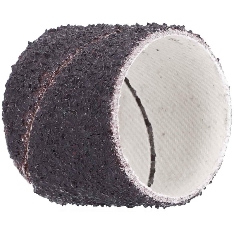 Merit Abrasive Spiral Band, Resin Bond, Aluminum Oxide, 1" Inside Diameter x 1" Width, Grit 36 (Pack of 25) - Image 1